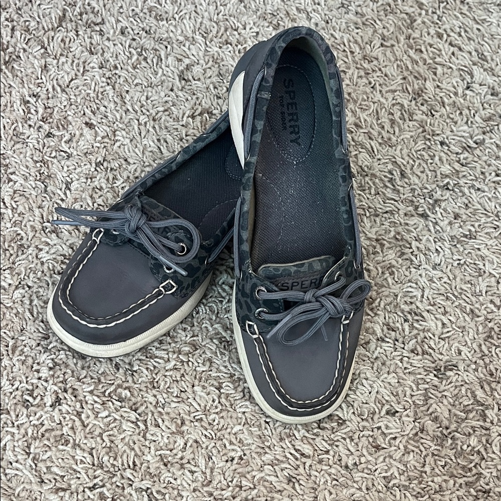 Sperry Women's top-sider Charcoal Loafers